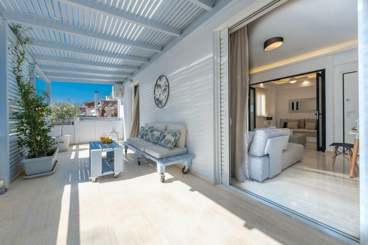 アテネMelidi Luxury Penthouse In Koukakiアパートメント エクステリア 写真